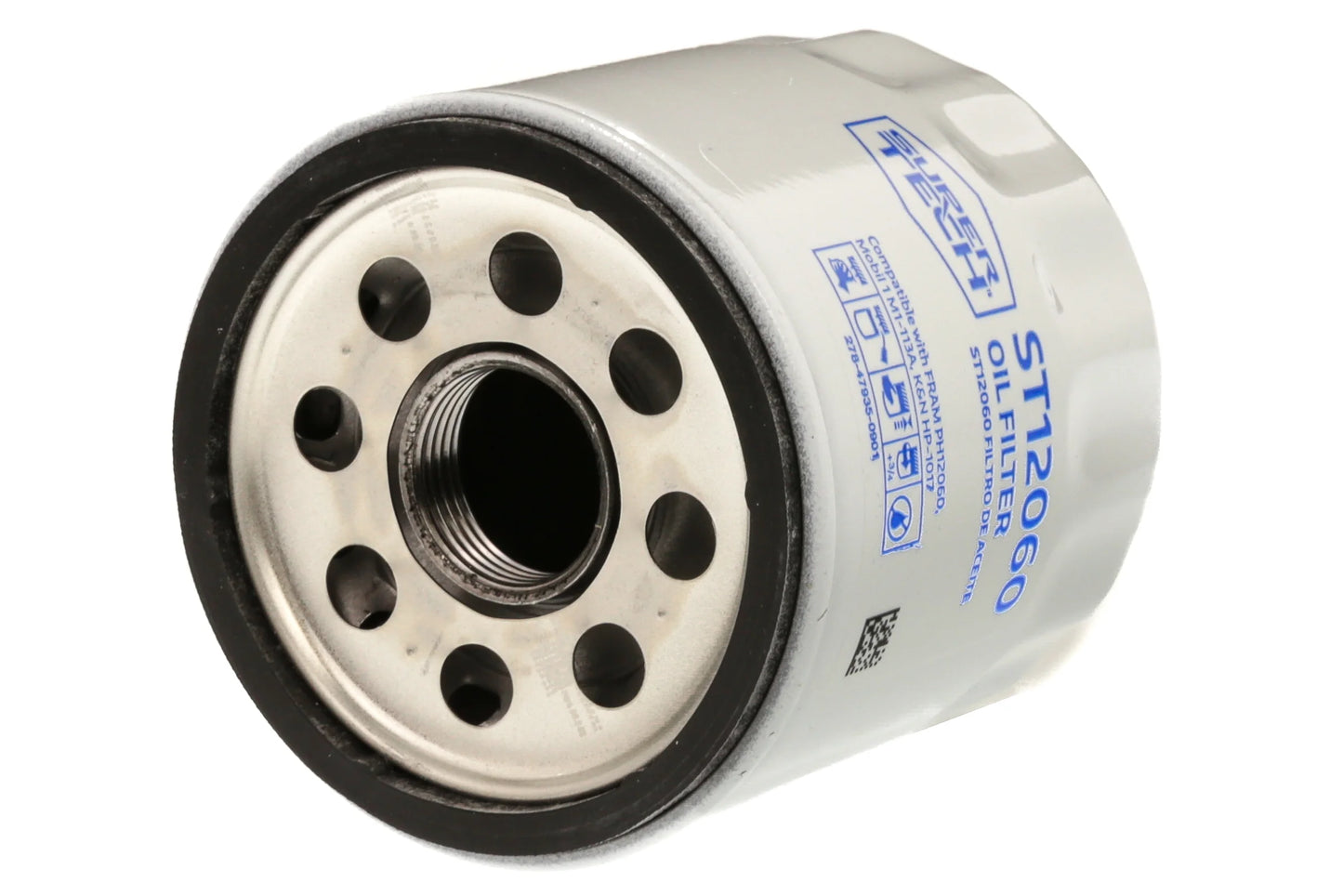 (6 Pack) Supertech ST12060, 10K Mile Replacement Oil Filter for Buick, Cadillac, Chevrolet, and GMC